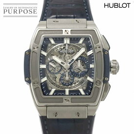 ウブロ HUBLOT スピリット オブ ビッグバン 601 NX 7170 LR クロノグラフ メンズ 腕時計 デイト スケルトン オートマ 自動巻き ウォッチ Big Bang 【中古】