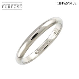 【新品同様】 ティファニー TIFFANY&Co. フォーエバー 7号 リング 幅2mm Pt プラチナ 指輪 Forever Ring【中古】