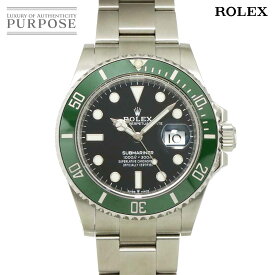 ロレックス ROLEX サブマリーナ デイト 126610LV ランダム番 ルーレット メンズ 腕時計 グリーン オートマ 自動巻き ウォッチ Submariner 【中古】