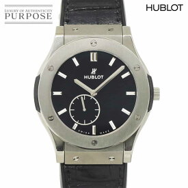 ウブロ HUBLOT クラシックフュージョン ウルトラスリム 515.NX.1270.LR メンズ 腕時計 ブラック 手巻き Classic fusion 【中古】