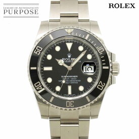 ロレックス ROLEX サブマリーナ デイト 116610LN ランダム ルーレット メンズ 腕時計 ブラック オートマ 自動巻き セラミック ベゼル ウォッチ Submariner 【中古】