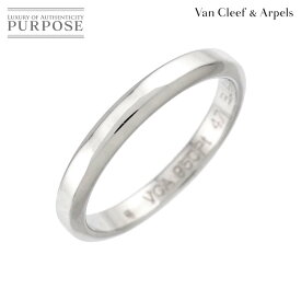 【新品同様】 ヴァンクリーフ & アーペル Van Cleef & Arpels タンドルモン #47 リング 幅2.5mm Pt プラチナ 指輪 Ring【中古】