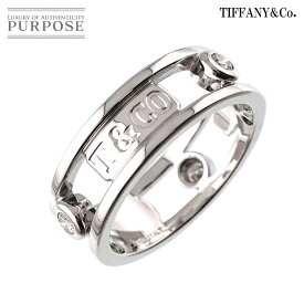 【新品同様】 ティファニー TIFFANY&Co. 1837 エレメント 11.5号 リング ダイヤ K18 WG ホワイトゴールド 750 指輪 Ring【中古】