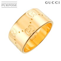 楽天市場】gucci アイコン リング ワイド k18wg 16の通販