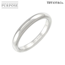 【新品同様】 ティファニー TIFFANY&Co. スタッキング バンド 11.5号 リング Pt プラチナ 指輪 Stacking Band Ring【中古】