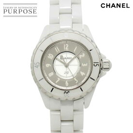 シャネル CHANEL J12 H4861 レディース 腕時計 ホワイト セラミック ミラー クォーツ ウォッチ 【中古】