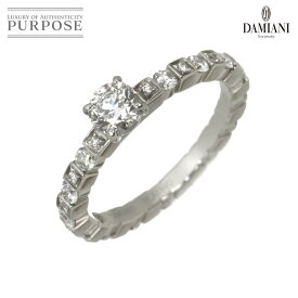 【新品同様】 ダミアーニ DAMIANI ベルエポック 7号 リング ダイヤ 0.30ct Pt プラチナ 指輪 Belle Epoque Ring【証明書付き】【中古】