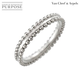 【新品同様】 ヴァンクリーフ & アーペル Van Cleef & Arpels エステル #50 リング 幅3.2mm Pt プラチナ 指輪【証明書付き】 VCA Ring【中古】