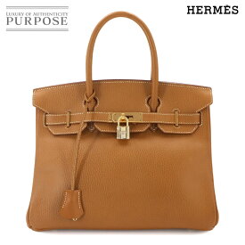 【新品同様】 バーキン30 エルメス HERMES アルデンヌ ナチュラル ハンド バッグ □B刻印 1998年製 ヴィンテージ ゴールド 金具 Birkin 【中古】