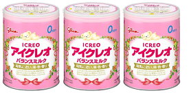 【3缶セット】 アイクレオのバランスミルク 800g