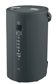 象印マホービン 加湿器 4.0L 広いリビングでも使えるハイパワー加湿タイプ スチーム式 蒸気式 フィルター不要 お手入れ簡単 ソフトブラック EE-TA60-BM