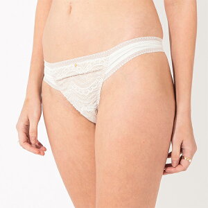 Tバックショーツ 単品 ラ・テール【メール便可1.5】( M L オフホワイト ブラック 白 黒 レディース 下着 したぎ 女性 ランジェリー インナー レース タンガ ティーバック Tバック パンツ パンテ