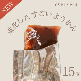 進化したすごいようかん 発酵羊羹 15個 ダイエットあんこ ダイエット羊羹 置き換えダイエット 保存食 腸活 デザート 和風デザート 水溶性食物繊維 米麹 90種植物発酵エキス おから 寒天 こんにゃく 粒あん てんさい糖 北海道産小豆100% 酵素 美容食品 ぷるるん姫
