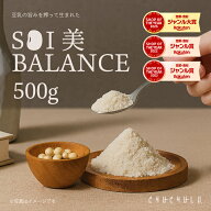 SOY美BALANCE 生きた酪酸菌と発酵性食物繊維たっぷりのたんぱく質パウダー 500g　発酵性食物繊維　ソイプ…
