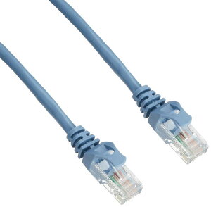 �^���[�YTARO'S LAN�P�[�u�� CAT5e ���C�g�u���[ �N���X���� CBC5EX-010-BL �G�R�ȈՃp�b�P�[�W