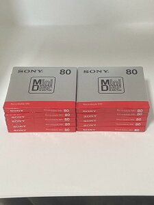 SONY �^���p�~�j�f�B�X�N�@MD 80�� 10���Z�b�g�@MDW80T