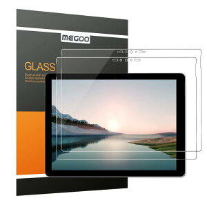 MEGOO Surface Go 4/3/2 �p 10.5 �C���` �t���ی�t�B���� �����K���X 2 ������ �\��t���ȒP �C�A�[�� ��ʕی�t�B����