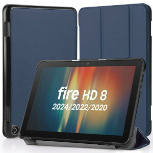 Hianjoo Fire HD 8 �Ή� �P�[�X (2024/2020/2022�N���� ��12/10����p) �^�u���b�g�P�[�X Fire HD 8/8 Plus �Ή� �J�o�[ 8�C���` �X�^���h�@�\�t�� �I�[�g�X���[�v�@�\ �S�ʕی�P�[�X �ϏՌ� �C�菝