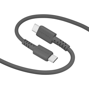MOTTERU (���b�e��) USB-C to USB-C �V���R���P�[�u�� �[�d �f�[�^�]�� iPhone15�V���[�Y�Ή� ���Ȃ₩�ł��炩�� ���܂�ɂ����f���ɋ��� Power Delivery 60W �Ή� ���x�Z���T�[(PTC)����