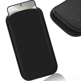 OTIMORA マートフォン保護ケース スマートフォン スリップケース スマホポーチ 携帯収納ポーチ ネオプレン製 ブラック