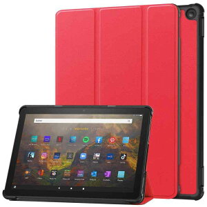 Gosento For Fire HD 10 2023 �P�[�X New Fire HD 10 / 10 Plus ��13���� �X�^���h�@�\�t�� �J���O�ܔ��^�X�^���h�P�[�X PU���U�[ Fire HD10 2023 �J�o�[