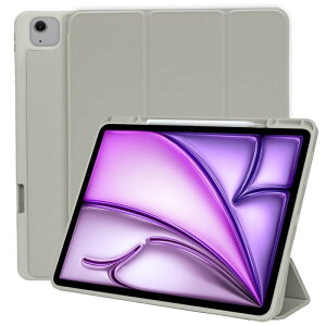 MS factory iPad Air 11�C���` 13�C���` Air5 Air4 �P�[�X Apple Pencil ���[ �ϏՌ� �X�}�[�g�J�o�[ �\�t�g TPU �I�[�g�X���[�v �y���V���z���_�[ �S8�F