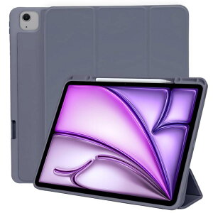 MS factory iPad Air 11�C���` 13�C���` Air5 Air4 �P�[�X Apple Pencil ���[ �ϏՌ� �X�}�[�g�J�o�[ �\�t�g TPU �I�[�g�X���[�v �y���V���z���_�[ �S8�F