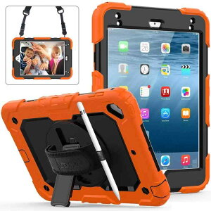�u�����X�N���[���v���e�N�^�[�vDoo iPad mini5/mini4 �P�[�X iPad �~�j5/4 �V�����_�[�P�[�X 7.9�C���` ��5/4����Ή� �ϏՌ� �J�o�[ �y�����[�t�� 360°��]�L�b�N�X�^���h �莝���o���h �V�����_�[