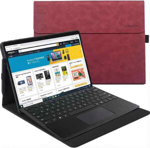 Surface Pro 8 �L�[�{�[�h���[�\ ���^�ی�J�o�[ �ϏՌ� �^�b�`�y���z���_�[�t �X�^���h�@�\�t �r���e�[�W�� �T�[�t�F�C�X�v��8 ���ʕی� ������� Surface�ꑮ TPU�\�t�g�P�[�X B09X1P3QRL