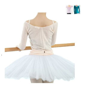 ProDance(プロダンス) ニット トップス Vネック バレエ ウォームアップ PT003M