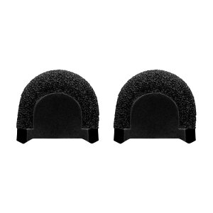 Shure �V���A MoveMic�����p�E�B���h�X�N���[�� AMV-LAV-WS/B : �m�C�Y�y�� ���h �}�C�N�J�o�[ �u���b�N �y�z