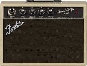 Fender �t�F���_�[ �~�j�A���v Mini '65 Twin Amp, Blonde �u���b�N