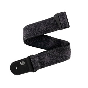 D'Addario �_�_���I �M�^�[�X�g���b�v Woven Strap Monterey Black Tubular 50TB01 �y�z