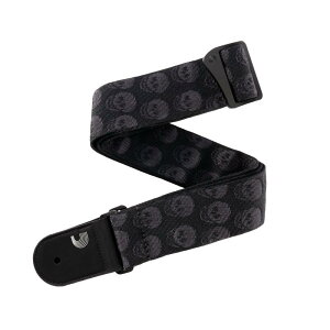 [�_�_���I] �M�^�[�X�g���b�v Woven Strap Skulls Black Tubular 50TB00 �y�z