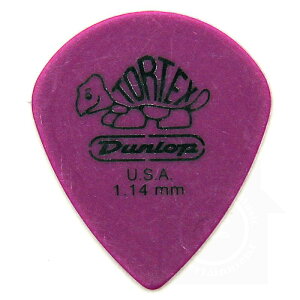Jim Dunlop Tortex Jazz III XL Pick 12���Z�b�g 1.14mm �g�[�e�b�N�X �W���Y 3 ( �X���[ ) XL �s�b�N �� Musent Custom Players Pick �t�� | 498B114-PUR-12P