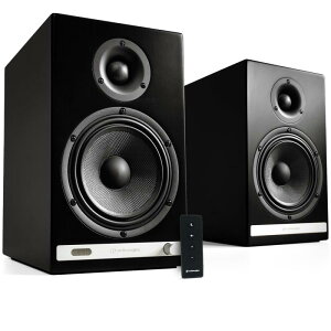 �y�zAudioengine �I�[�f�B�I�G���W�� HD6 ���C�����X�E�p���[�h�X�s�[�J�[ l �u�b�N�V�F���t�^�z�[���~���[�W�b�N�V�X�e�� Bluetooth aptX HD�Ή��EDAC�A���v���� l �L���E�����ڑ��AAUX��