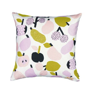 KAUNISTE (�J�E�j�X�e) Tutti Frutti CUSHION COVER (�u���[) �N�b�V�����J�o�[ �k�� �G�� (�I���[�u�O���[��)