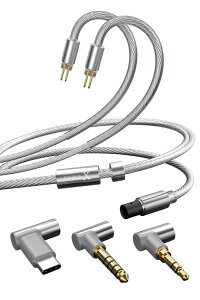 TANCHJIM CABLE X �C���z�����P�[�u�� �A�b�v�O���[�h�P�[�u�� | ���P�[�u�� 0.78mm 2Pin | 1.25m�⃁�b�L�����\�P�[�u�� | �������P ����g�� | �⓺�n�C�u���b�hHIFI�Ή� | �����\DSP�`�b�v���� | �ق�