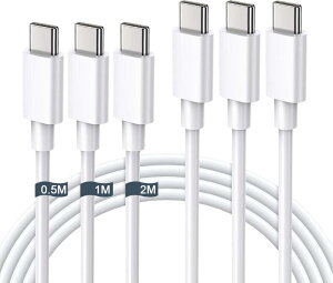 USB C �P�[�u�� �^�C�vc 0.5m/1m/2m PD�Ή� 60W���}���[�d �f���h�~ �����f�[�^�]�� Type-C to Type-C�P�[�u�� for iPhone 16/15 Pro/Plus/Pro Max MacBook iPad Galax