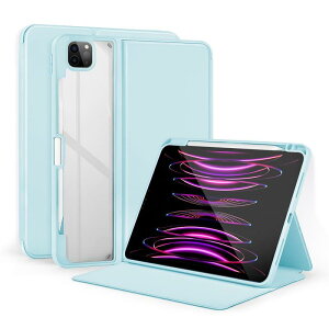 �Ή� iPad Air 13�C���` �P�[�X M4/M3/M2/Pro 12.9 ��6/5/4���� �p �����J�o�[