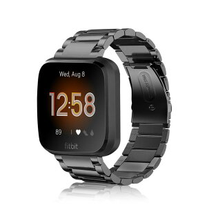 Fintie ���^���o���h Fitbit Versa 2 Versa Lite Edition�Ή� �\���b�h�X�e�����X�X�`�[���X�g���b�v �����p���X�g�o���h �r�W�l�X�u���X���b�g Fitbit Versa�X�}�[�g�E�H�b�`�Ή�