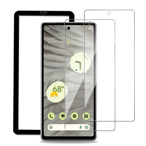 iXinQu Google Pixel 7a �p �K���X�t�B����2�� �K�C�h�g�t�� �w��F�ؑΉ� �t���ی�