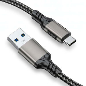 USB Type C �P�[�u�� USB A to USB C �P�[�u�� �y10Gbps�f�[�^�]�� 3A/20V�}���[�d�z USB3.2 Gen2�W�� QC3.0�Ή� �i�C�����҂� MacBook Pro/Air�Aiphone15�AGalaxy�APixel