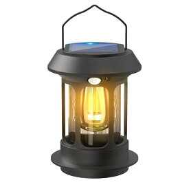 LED ランタン ソーラー 充電式 シーリングライト キャンプ 【人感センサー &amp; 4つ点灯モード】コードレス 作業灯 超高輝度 災害 ライト スームルーム ランタン 防水 アウトドア 車中泊 登山