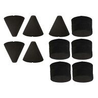Yibuy 5pcs 電子ドラム ピエゾ トリガー コーン シリンダー 28*20mm フォーム +5pcs 電子ドラムピエゾト…