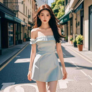 オフ ショルダー サマードレス MISSGUIDED オフショルダーミニサマードレス フリルディテール付き クリスマス MISSGUIDED