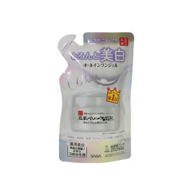 【2点購入でラベンダー】 ノエビア サナ なめらか本舗 とろんと濃ジェル 薬用美白 N つめかえ用 100g [ 常盤薬品 NOEVIR SANA 医薬部外品 豆乳 イソフラボン 美容液 オールインワン レフィル 詰替え ]【 定形外 送料無料 】