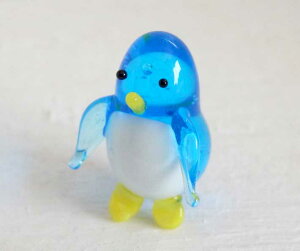 水中の生き物 ジョイキャンドル Sシリーズ フィギュア ペンギン(ブルー)
