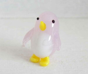 水中の生き物 ジョイキャンドル Sシリーズ フィギュア ペンギン(ピンク)