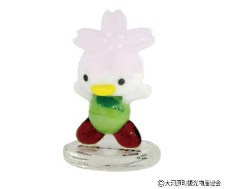 楽天市場 コレクタブルグラスフィギュアご当地 キャラクター さくらっきー Putitmimore プチミモレ